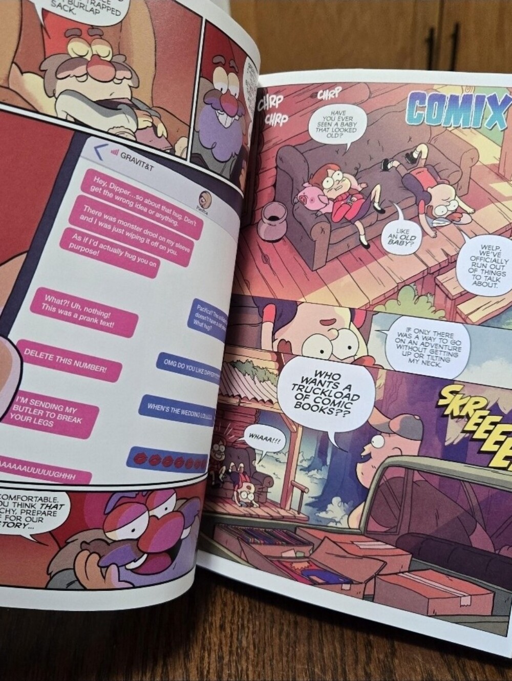 Gravity Falls Lost Legends: 4 All-New Adventures by Alex Hirsch Graphic Novel - Picture 8 of 9